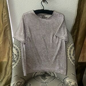 Light Pink Silver Shimmer